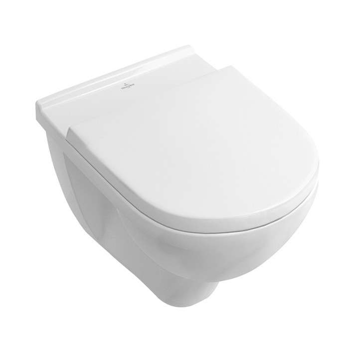 Инсталляционная система Grohe Rapid SL + подвесной унитаз V&B O.Novo без ободка с крышкой + набор гигиенического душа (38770HR7)